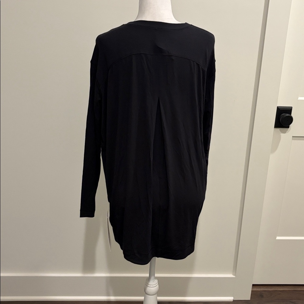 New with Tags Lululemon Modal Pleated Back Long Sleeve Top Sz 8 - Picture 6 of 12